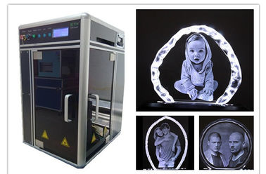 중국 단일 위상 3D 레이저 유리제 조각 기계 상점가/사진 부스 사용 협력 업체