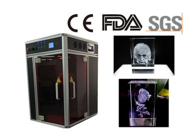 단일 위상 3D 레이저 증명서를 주는 유리제 조각 기계 세륨/FDA 협력 업체